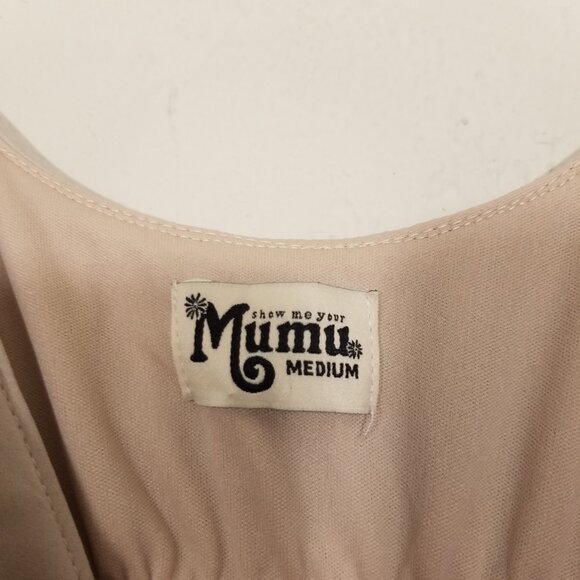 Show Me Your MuMu Caitlin Ruffle Maxi Dress Size M - Picture 6 of 7